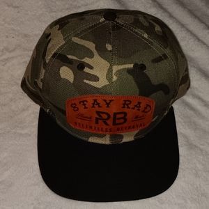 Relentless Betrayal Stay Rad Camouflage Snapback Hat Camo Hat